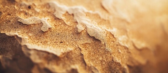 Poster - Cork texture detail showcasing natural patterns and colors ideal for backgrounds and design projects.