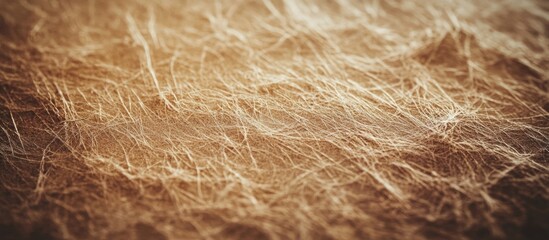 Poster - Textured close-up of cardboard surface with subtle brush lines and natural lighting showcasing intricate details and organic patterns.