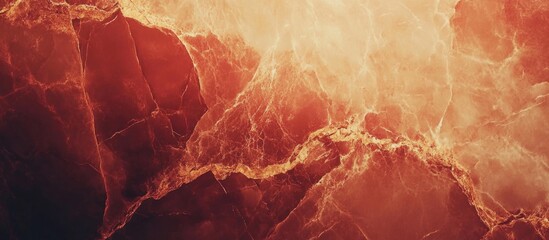 Poster - Elegant red marble texture background with warm sepia tones suitable for vintage design projects and modern art applications.
