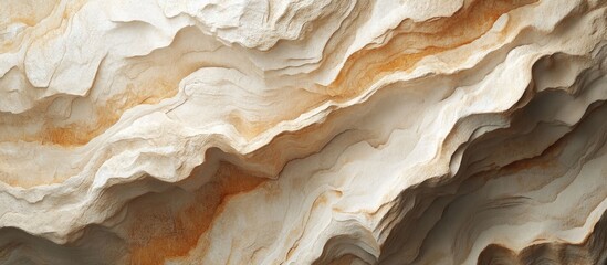 Poster - Sandstone texture background with layered patterns showcasing natural elegance and earthy tones suitable for design and artistic projects.
