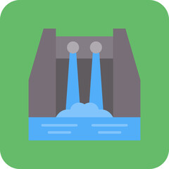 Sticker - Hydroelectric Icon