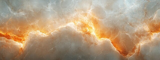 Poster - Elegant Dusty Marble Texture Background with Warm Tones and Space for Text Overlay