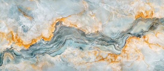 Poster - Aqua Blue Grunge Marble Texture for Interior and Exterior Decoration in High Resolution for Design and Construction Projects
