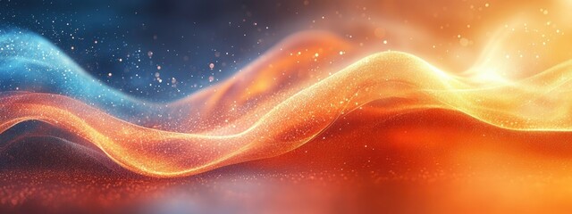 Poster - Dynamic Abstract Background in Vibrant Colors for Business Concepts with Space for Text and Creative Design Elements