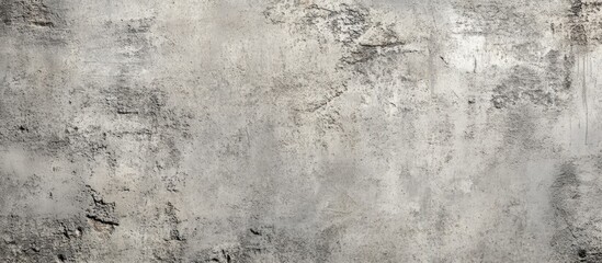 Poster - Gray concrete textured wall with visible imperfections suitable for backgrounds in architectural or industrial design projects.