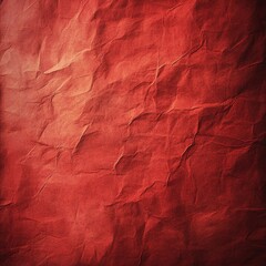 Wall Mural - Red background with rough texture and subtle creases suitable for various design applications and art projects