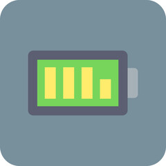 Wall Mural - Battery status Icon