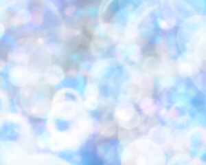 Wall Mural - blue abstract bokeh background blur