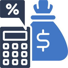 Wall Mural - Loan Calculator icon