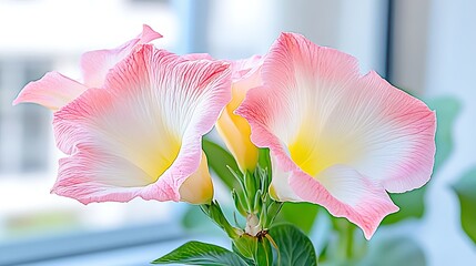 Canvas Print - Bright pink flower photography