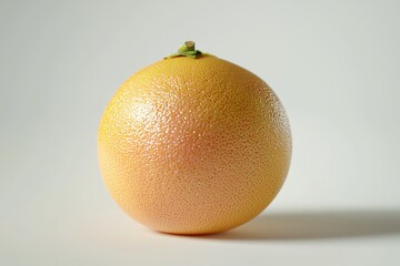 Aufkleber - Fresh Grapefruit Still Life Capturing Citrus Aroma and Vibrant Colors on a Clean Background