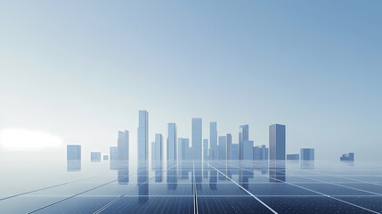 Simple city skyline