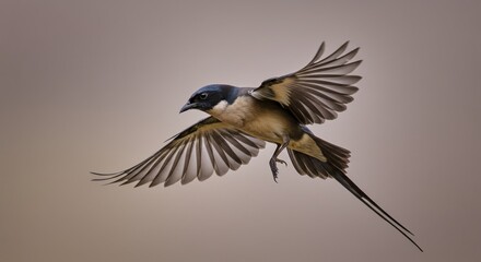 Wall Mural - bird in flight
