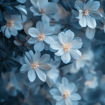Vibrant exceptional crystal flower abstract background wallpaper design