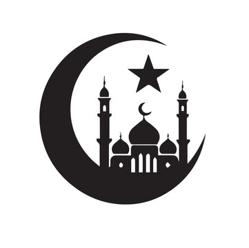 vector mosque icon
