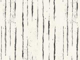 Aufkleber - abstract black and white pattern with vertical lines and speckled texture, creating seamless and min