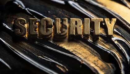 Poster - security concept: importance of protecting assets and information