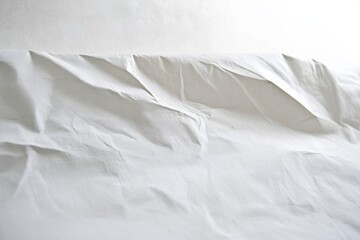 Poster - High quality studio backdrop featuring smooth white canvas suitable for text overlays and artistic projects