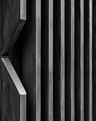 Poster - Dynamic architectural design urban environment abstract structure modern art close-up view minimalist aesthetic