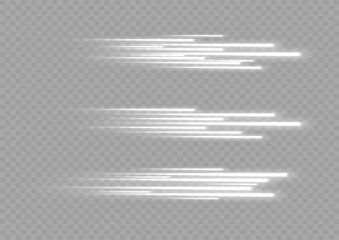 Wall Mural - glowing white speed lines. high speed. white motion speed and movement. dynamic lines or rays. light
