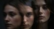 © Alexandr - Ethereal portrait of a woman with a blurred reflection, capturing emotion and depth
