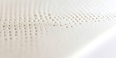 Wall Mural - White surface with a pattern of dots