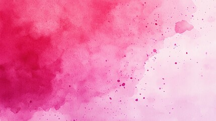 Poster - A vibrant watercolor background featuring shades of pink and soft gradients.