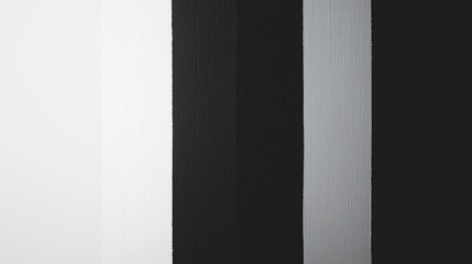 Poster - Abstract black and white striped background for modern graphic design projects.