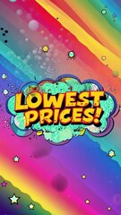 Poster - A colorful poster with the words 