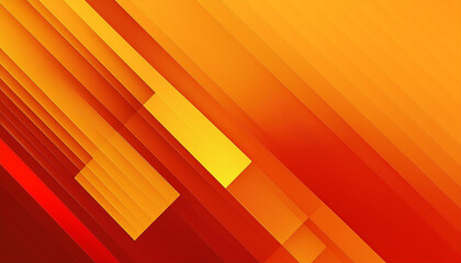Wall Mural - orange abstract background with square shapes. geometric design elements. dynamic shapes. modern con
