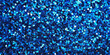 © AI_images_for_people - A bright, electric blue glitter texture with a mesmerizing sparkle effect. The vibrant color and shimmering particles create a fun and dynamic atmosphere, perfect for tech products, digital branding,