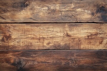 Fototapete - Rustic Wooden Planks Background with Natural Texture for Design and Decoration Projects : Generative AI