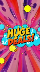 Poster - A colorful poster with the words 