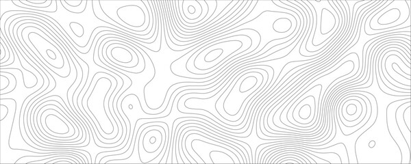 Poster - Abstract grid with lines, Topographic contour map. Geographic mountain contours map texture with stains. Modern design with White background with topographic wavy pattern design.