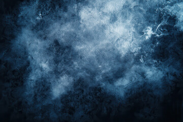 Poster - Artistic dark blue watercolor backdrop with a gritty texture, perfect for a creative background or promotional banner