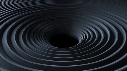 Wall Mural - Dark swirling vortex, abstract background