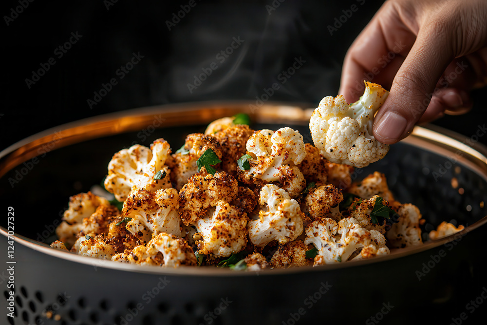 fryers make clean food cooking easy in the kitchen. Spiced popcorn in a ...