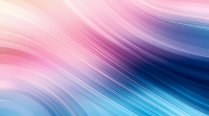 Poster - Beautiful abstract waves in soft pastel colors flowing gracefully across the canvas. Generative AI