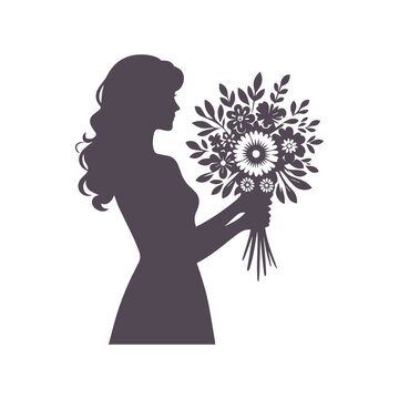 silhouette of a pregnant woman