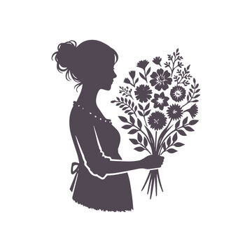 silhouette of a pregnant woman