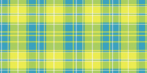 Wall Mural - Colorful Checkered Plaid Pattern Design