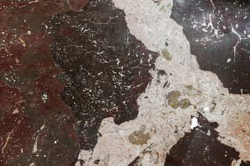 Wall Mural - Dark marble pattern. Close-up photo texture. Artificial stone