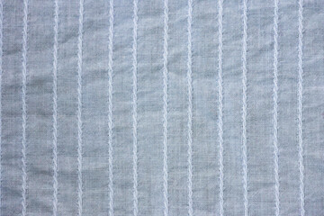 Poster - background texture of light blue fabric close-up