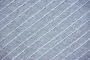 Poster - background texture of light blue fabric close-up