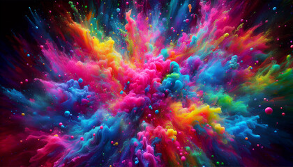 abstract background with space, generativ al