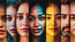 © mahamad - A collage showcases individuals of various ages and ethnicities, celebrating diversity.