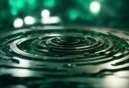 abstract technical green dark background ball banner beautiful billboard blank card circle cog cogwheel colourful computer concept corporate cosmos creative design digital element gear glasses