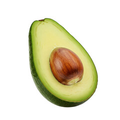 Wall Mural - avocado isolated on white background