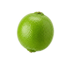 Wall Mural - lime isolated on white background