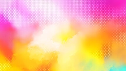 Wall Mural - bright, abstract grunge background incorporating a halftone texture